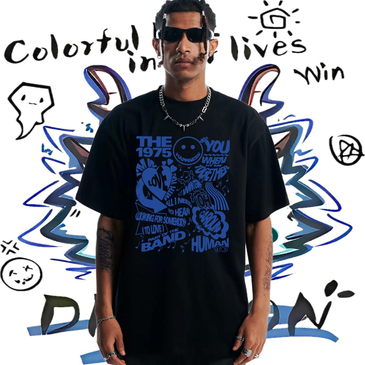 High Quality T-Shirts for Men Beach O-Neck Short Sleeve Cotton Tshirt for Man Woman 2024 DIY Custom Printed Tops Shirt