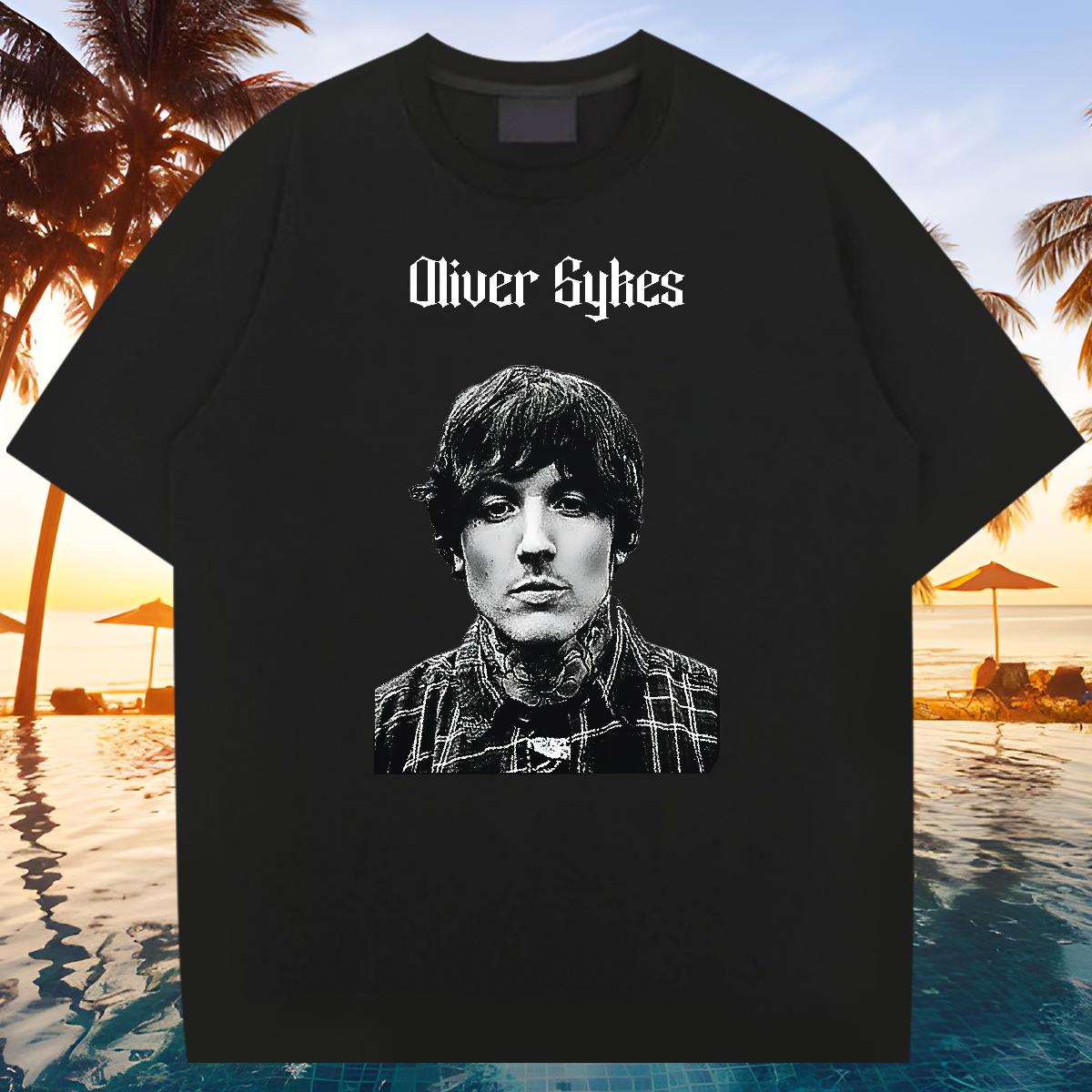 Classic Men T Shirts Black White Hip Hop Street Men Clothes T-Shirt Crew Neck Cotton Breathable Unisex Clothings