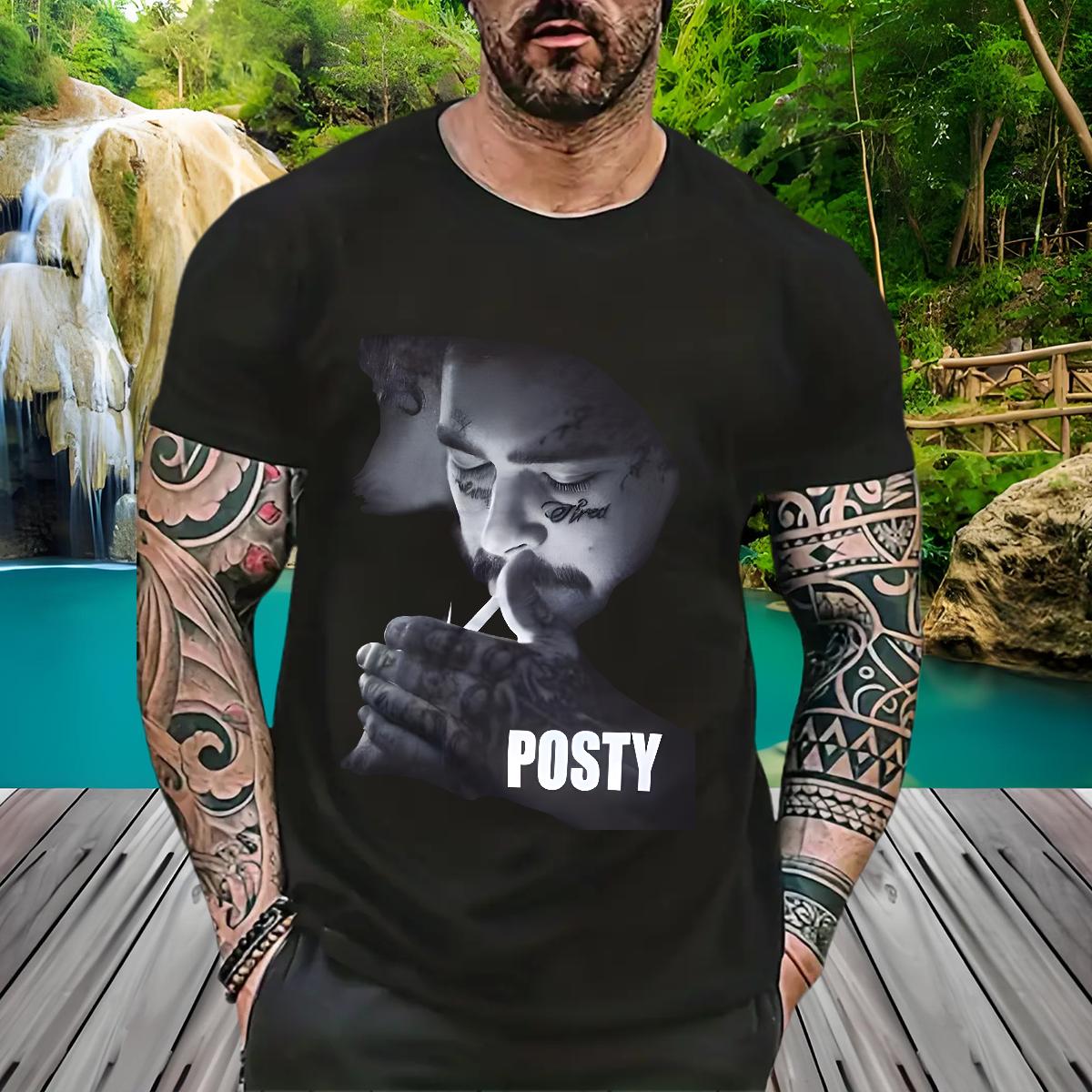Loose Men T Shirts Outdoor Crew Neck Cotton Men Clothes T-Shirt 2024 Designer Custom Cartoon Clothes