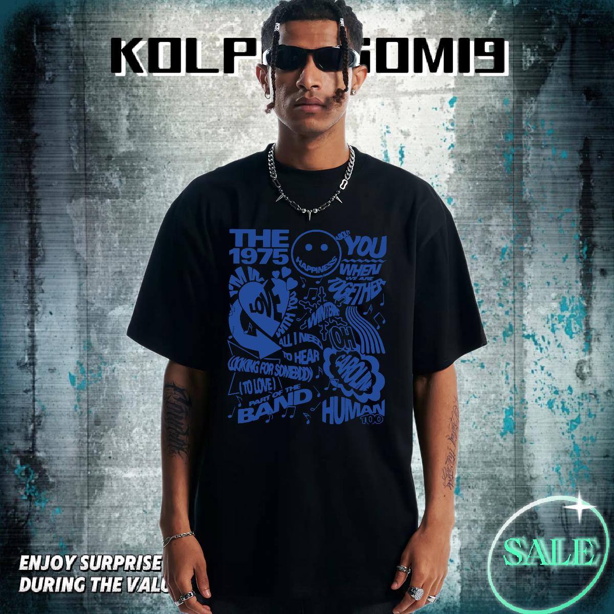 Customized T shirt Customized Print Men Tshirts Spring Summer Cotton Breathable Loose Fit Tops