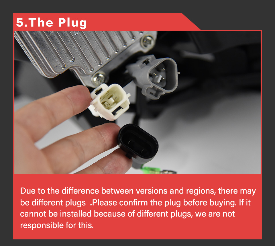 Headlight for Toyota 4 Runner 2014-20 20 LED Lamps Front Signal Headlight Replacement DRL Daytime Light