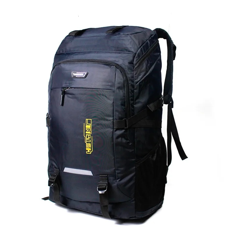80L Super Large Capacity Outdoor Hiking Mountaineering Bag Mens Travel Luggage Camping Backpack Womens Computer 240520