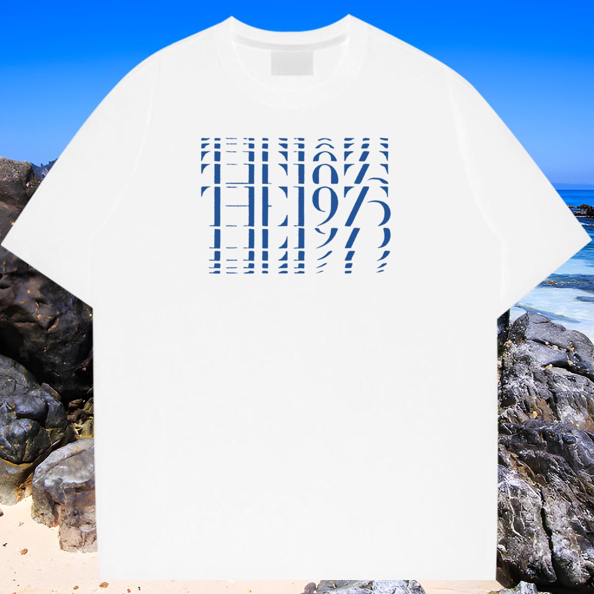 Loose Men T Shirts Casual Daily Wear Cotton Breathable Soft Tshirts New Designer Custom Printed Polos