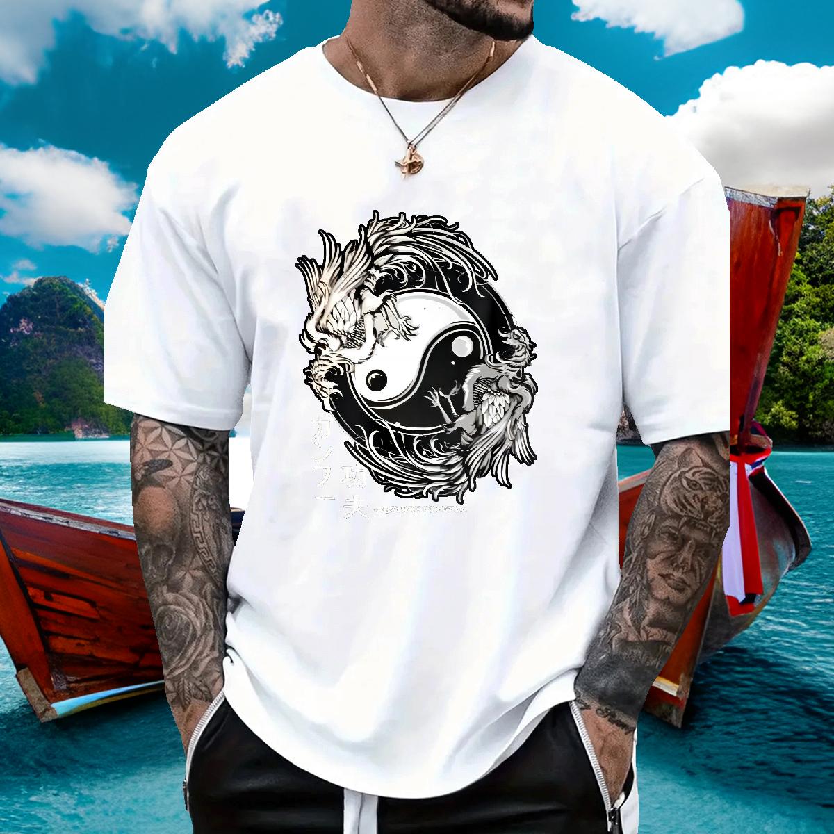 Customized Mens T Shirts DIY Men Tshirts Hip Hop Round Neck Short Sleeve Cool Polos