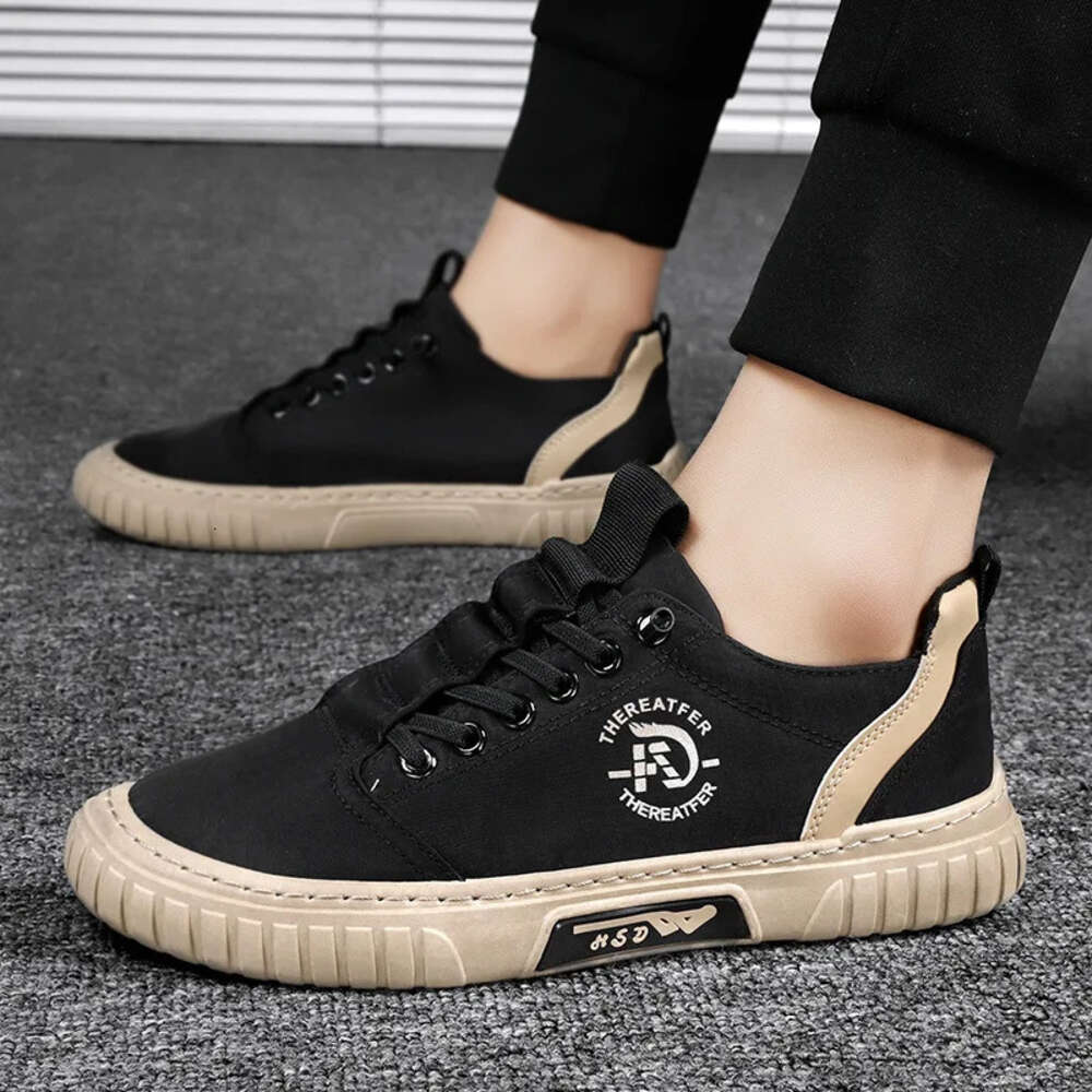 Ddmysports Men S Sneakers Quality Elastic Band Cloth Ice Silk Breathable Vulcanzed For Comfortable Flats Walking Shoes OUTDOOR
