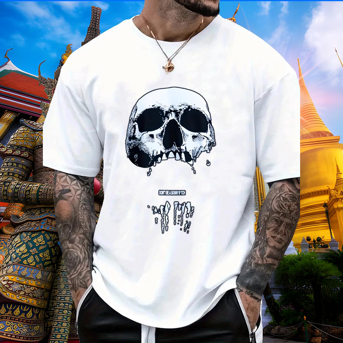 Brand T Shirt For Man Hip Hop Breathable Short Sleeve Men Tees Casual New Customized Tops