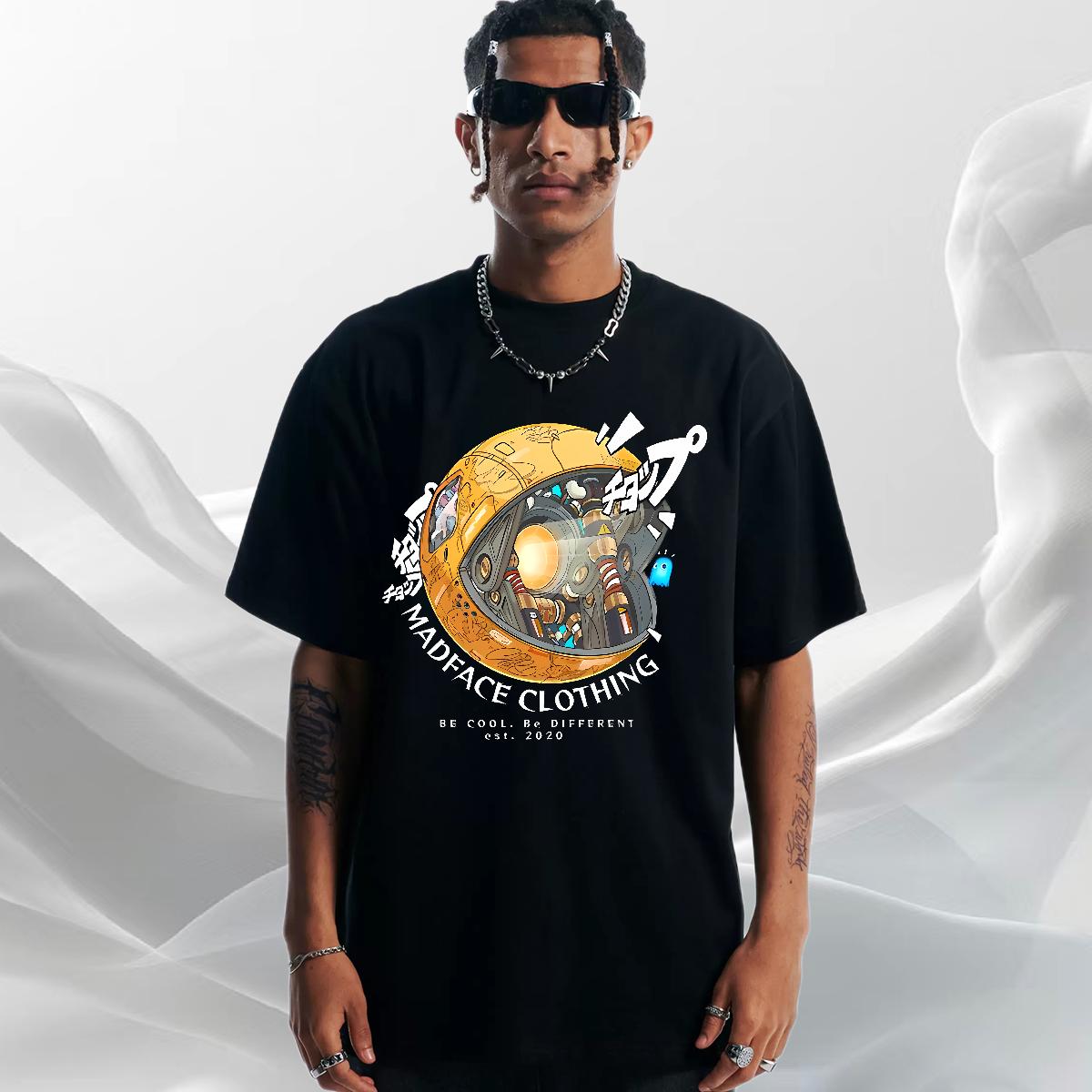 Unisex T Shirt For Man Cotton Breathable Short Sleeve High Street Hip Hop Mens Tshirts DIY Logo New Designer Tees Shirts