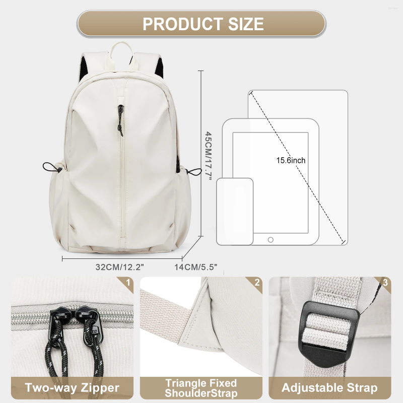 Fashion designer 2025S new model School Bags Backpack For Women Men Waterproof High Bookbag Lightweight Travel Daypack College Laptop Middle Bag