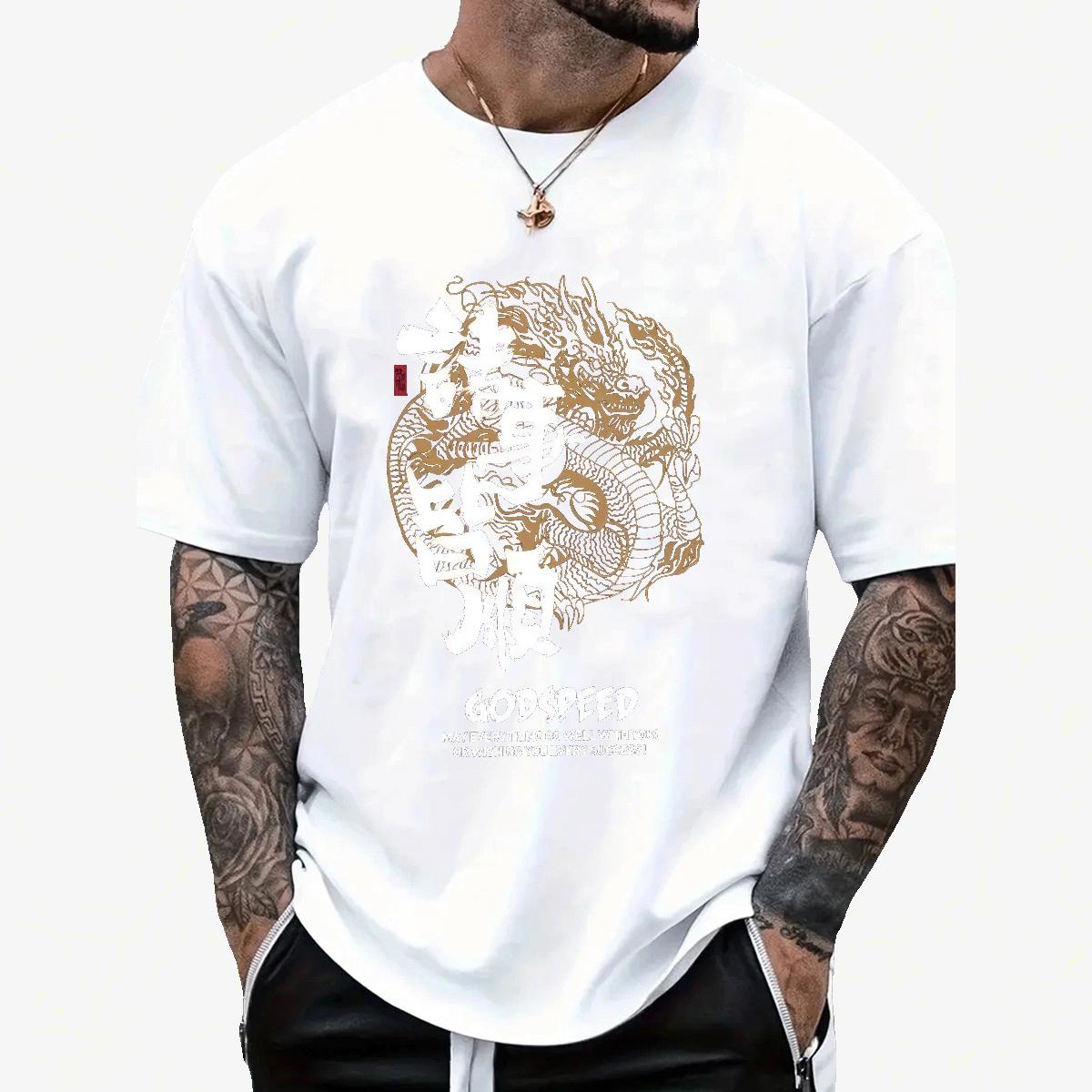 Comfortable T Shirts Men Daily Wear Short sleeve Cotton Soft Mens Tshirts Brand DIY Printed Top Tees
