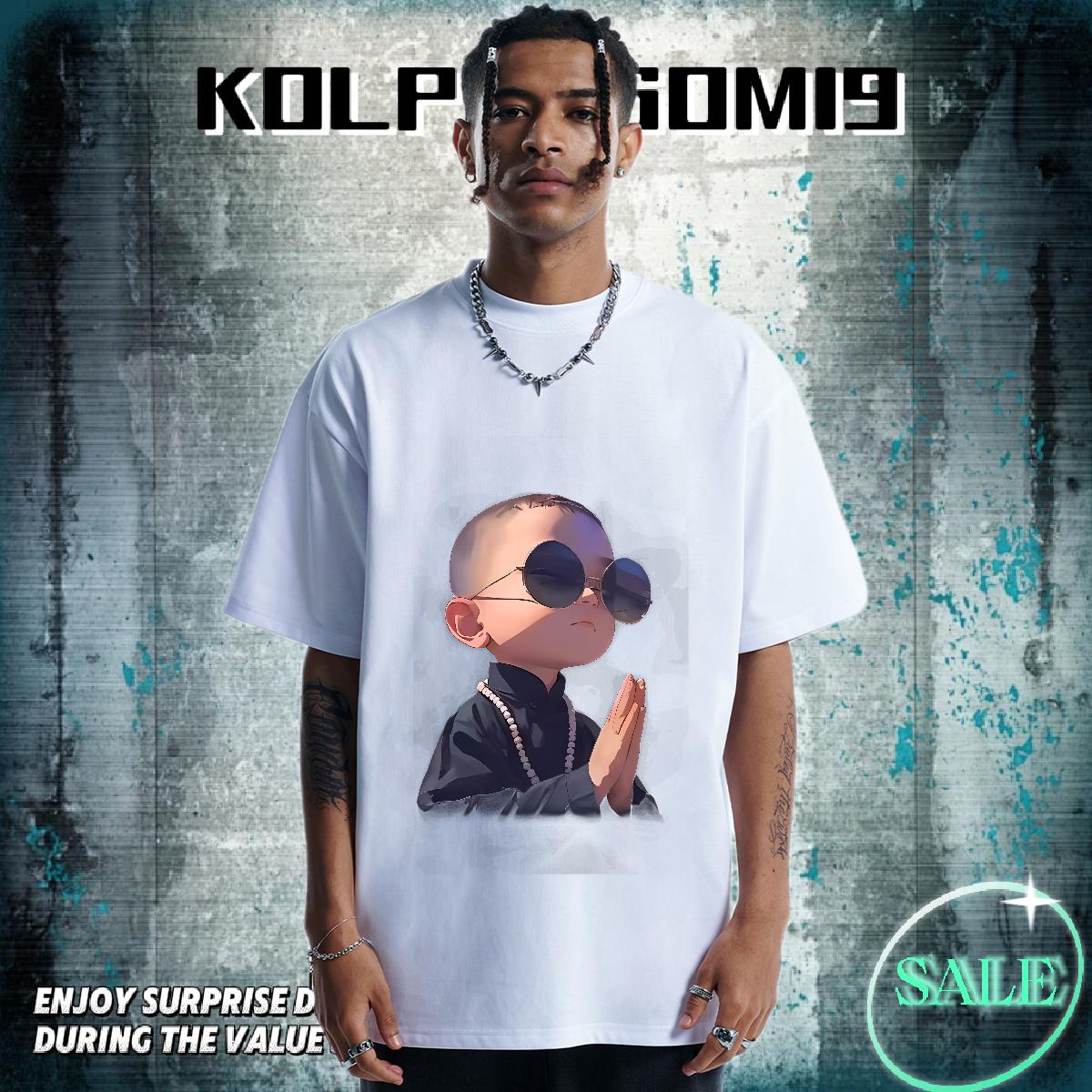 Brand T Shirts Men Anime Men Clothes T-Shirt Hip Hop Street Crew Neck Cotton Designer Tees Shirts