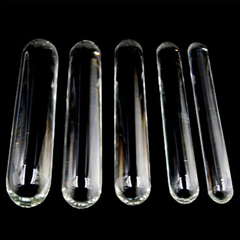 Crystal Clear Glass Dildo Anal Plug G-spot Stimulates Female Masturbation Adult Sexual Toys 240516