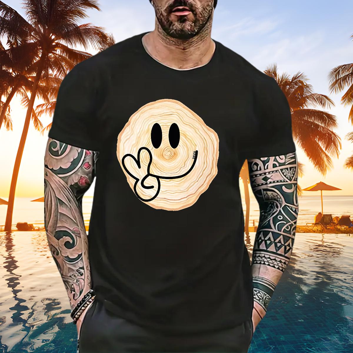 Loose Mens T Shirts Outdoor Round Neck Short Sleeve Men Tees Designer Custom Cartoon Tops Shirt