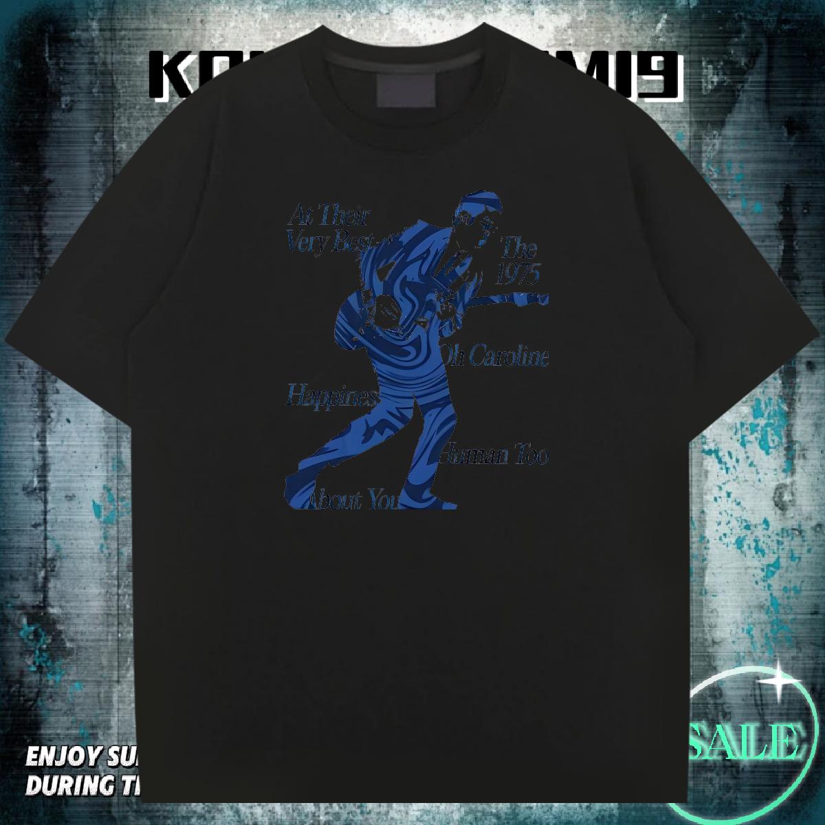 Designer Fashion T-Shirts Custom Casual Beach Men Tees Breathable Short Sleeve Designer Tops Shirt