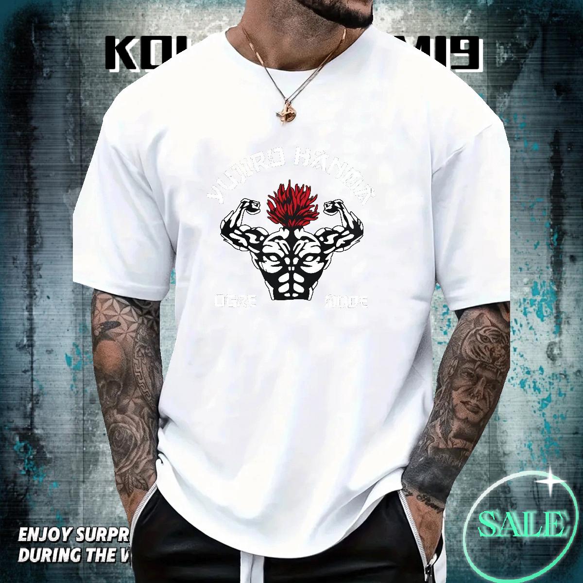 Fashion New Man T Shirts Plus Size Custom Men Tshirts Home Outdoor Cotton Breathable Short Sleeve 5A Top Tees