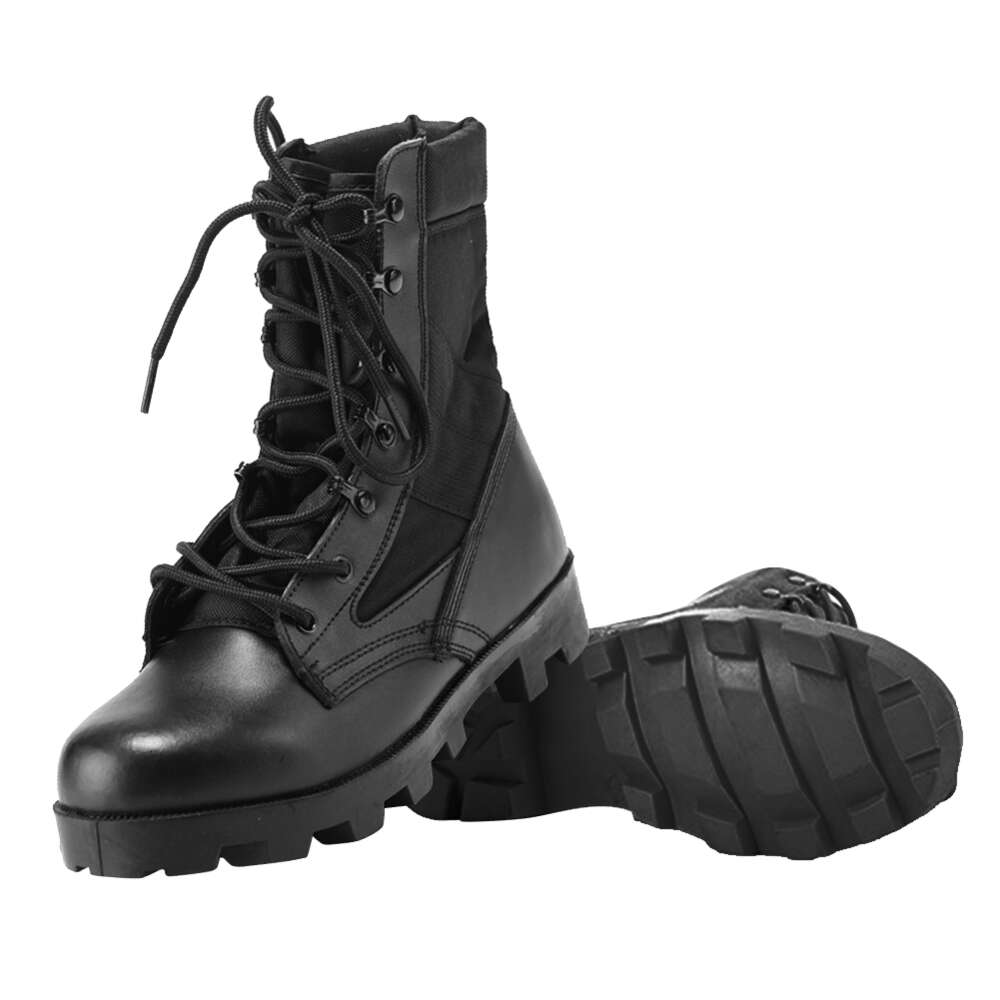 Men Military Tactical Breathable Outdoor Hiking Desert Combat High-top Winter Lace Up Trekking Boots 89b46