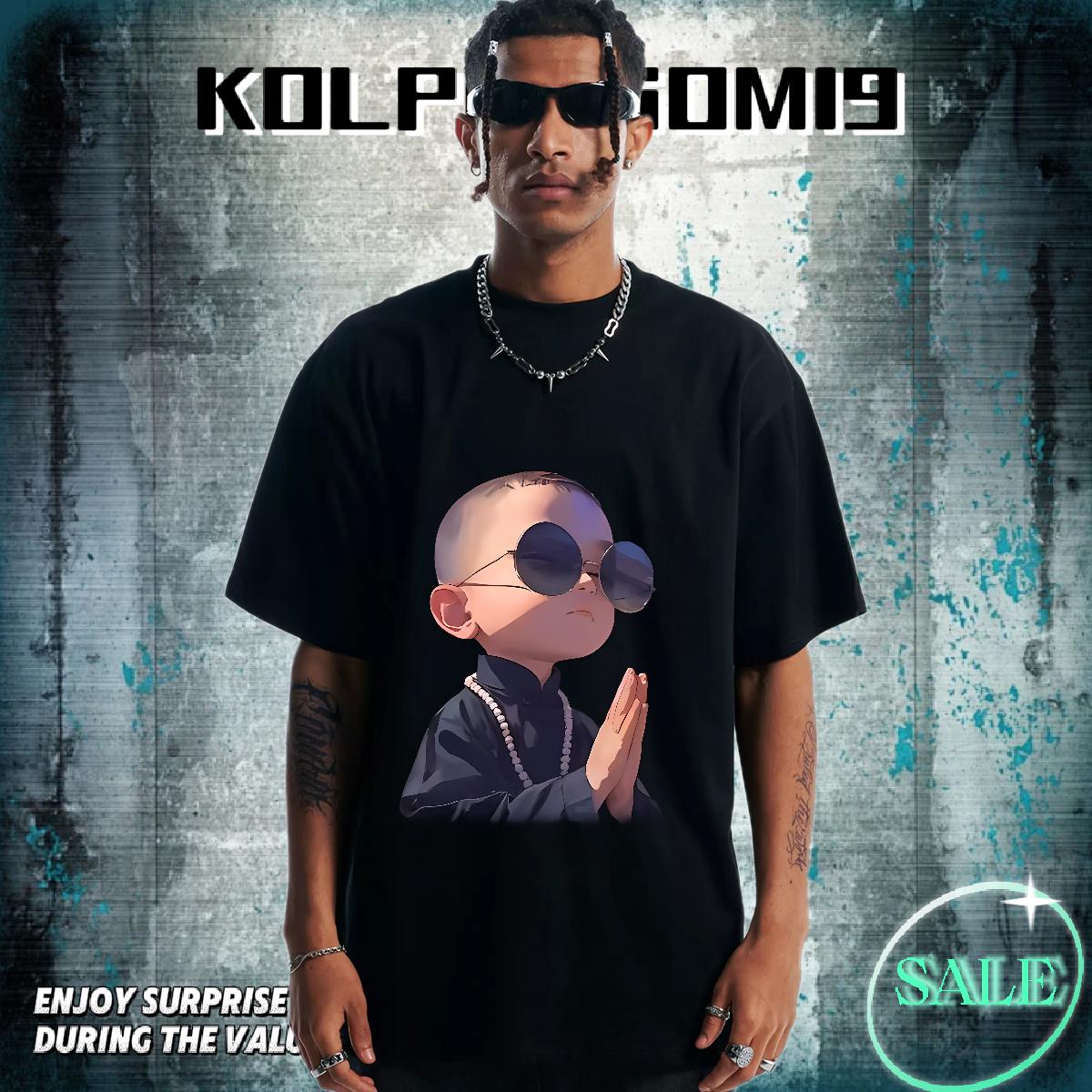 Brand T Shirts Men Anime Men Clothes T-Shirt Hip Hop Street Crew Neck Cotton Designer Tees Shirts