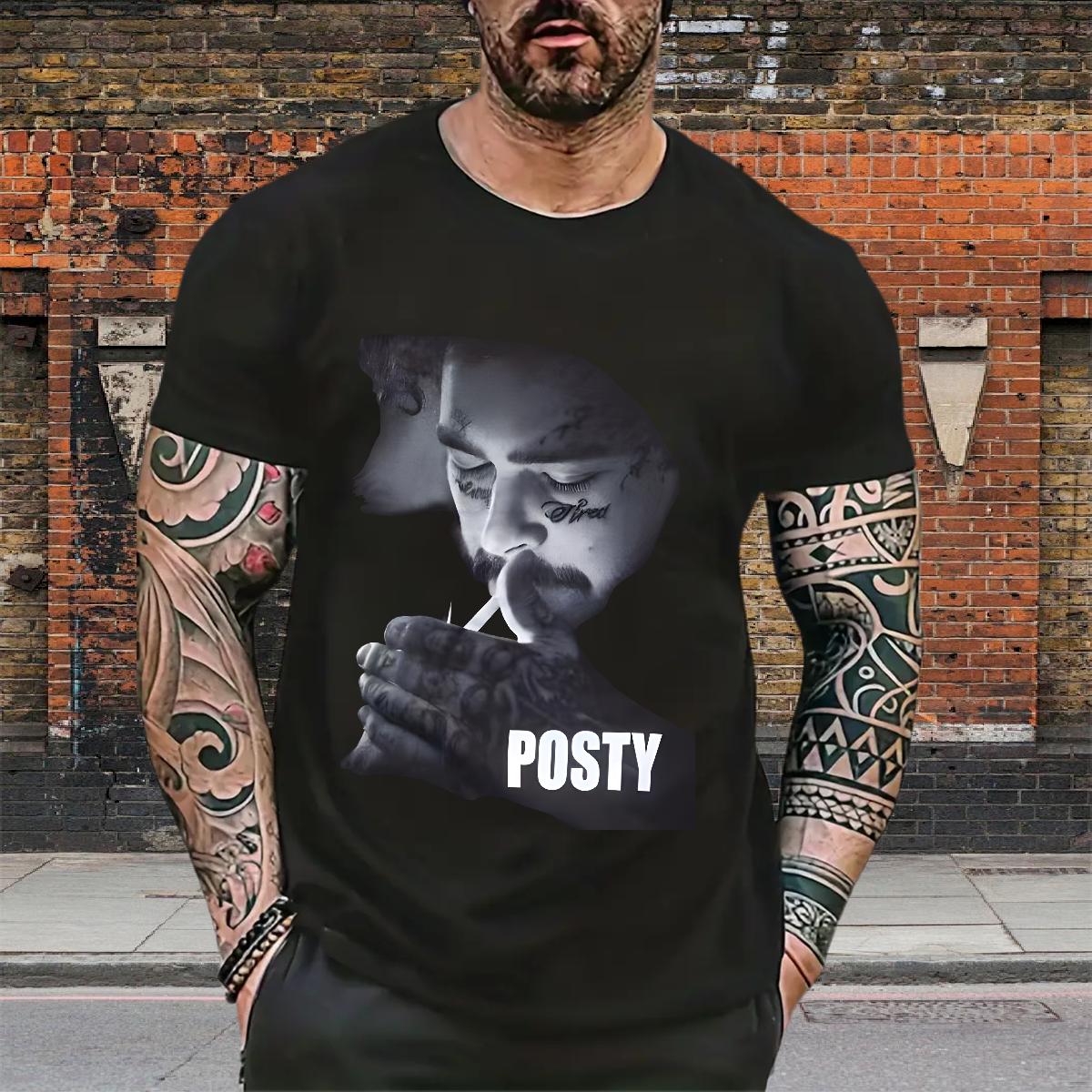2024 Summer Man T Shirts Custom Print Plus Size Men Tees Home Outdoor O-Neck Short Sleeve Cotton Popular Tops Shirt