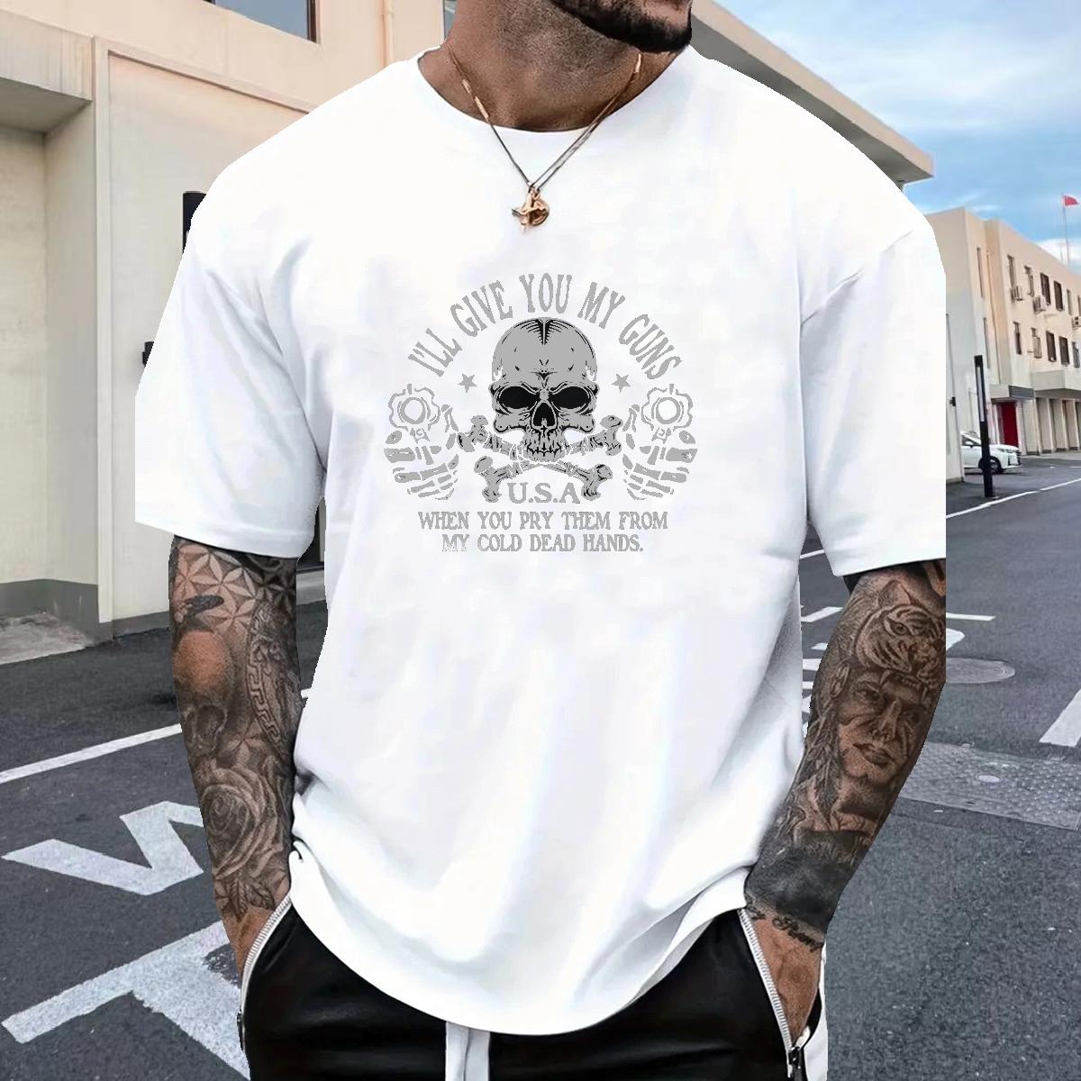 Wholesale Men T Shirts Crew Neck Cotton Beach Men Tshirts Custom Print Plus Size Fashion Casual Tees Shirts