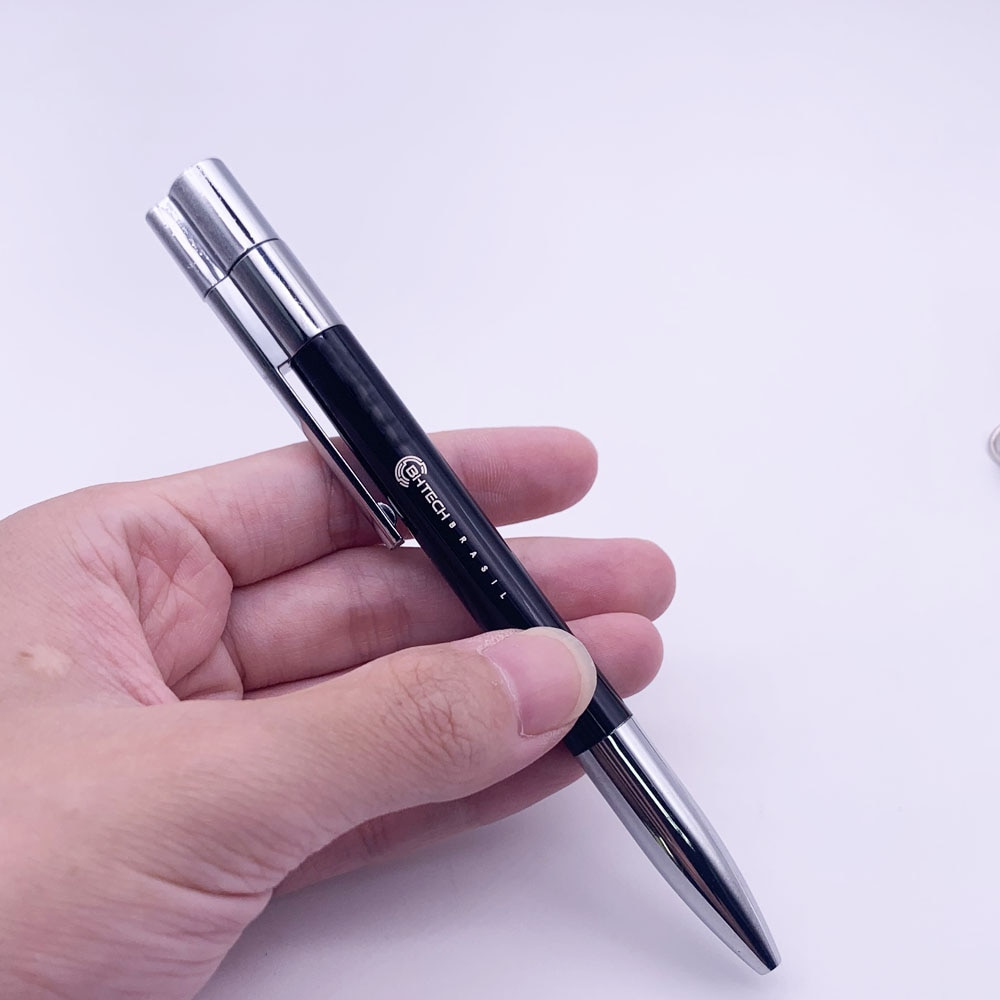 Metal Ball Point Pen Stick Usb Flash Drive 2.0 4GB 8GB 16GB 32GB 64GB 128GB Memory Sticks U Disk Pendrives Cool Gifts