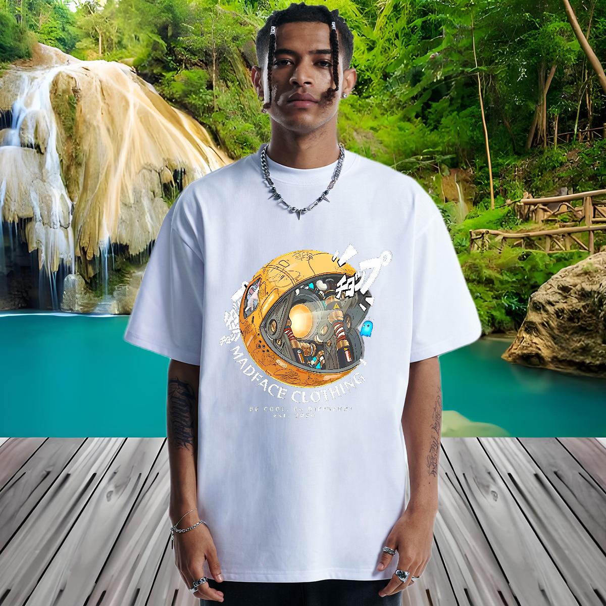 Cool Mens T Shirts O-Neck Short Sleeve Cotton Spring Summer Couples T Shirts Oversized DIY Customized Tees Shirts