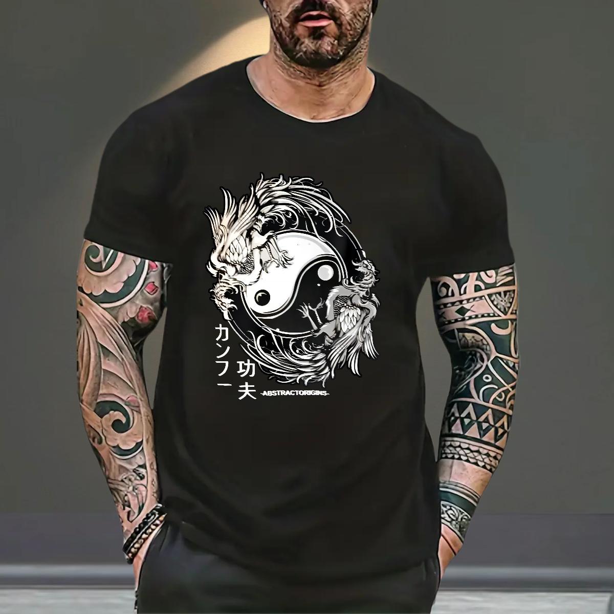 High Quality T Shirts Men Breathable Crew Neck Cotton Street wear Hip Hop Men Tops Tees Custom Cartoon Classic Casual Tees Shirts