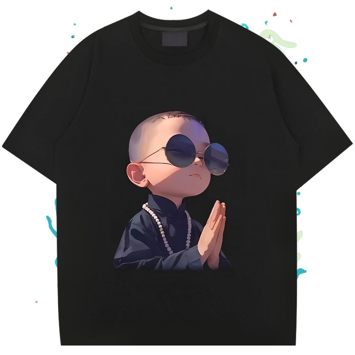 Loose Fit T Shirt For Man Sports Casual Cotton Breathable Short Sleeve Mens Tshirts Fashion Design DIY Anime Tops Shirt