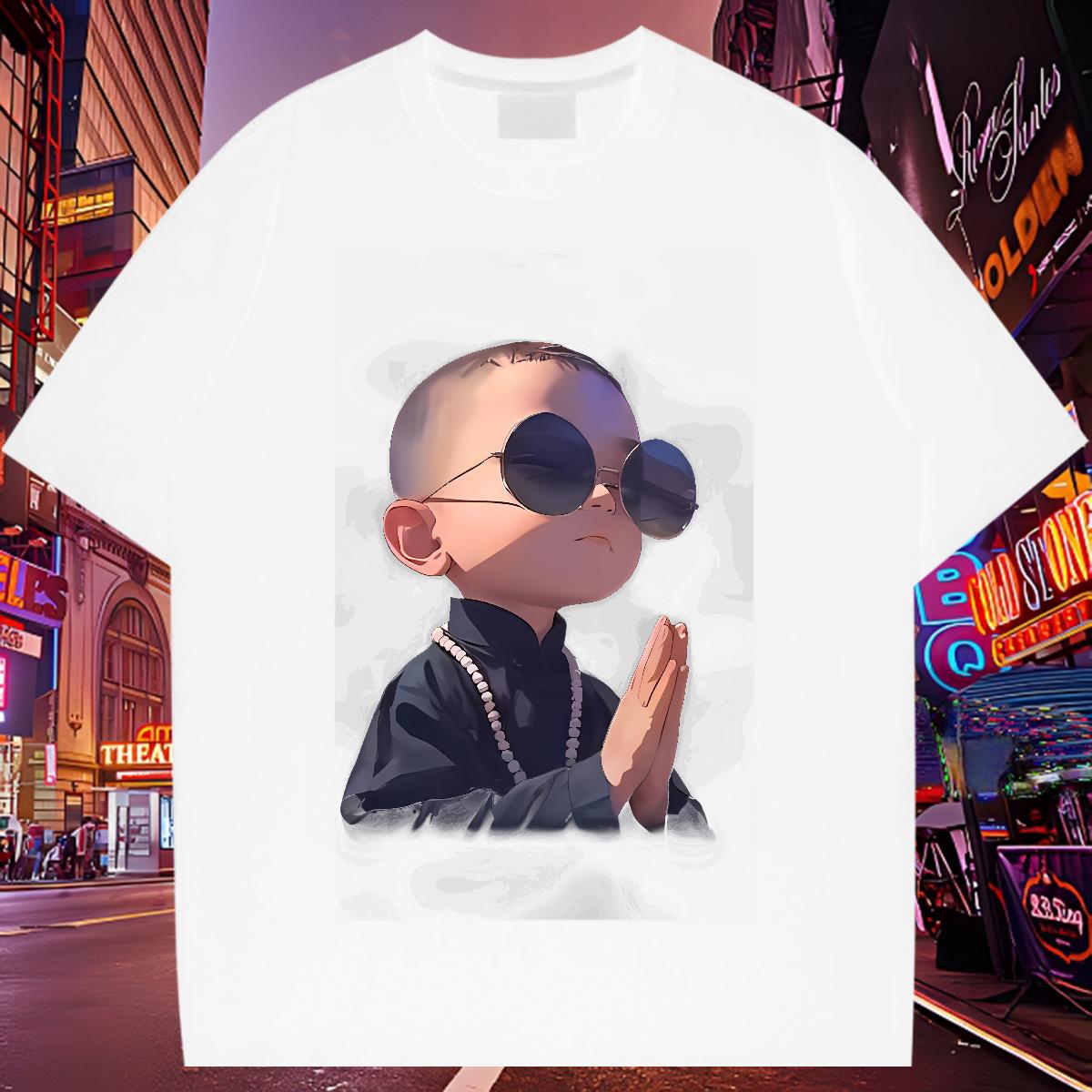 Brand T-Shirts Casual Daily Wear 180g Cotton Men Tops Tees 2024 Designer Custom Anime Tops