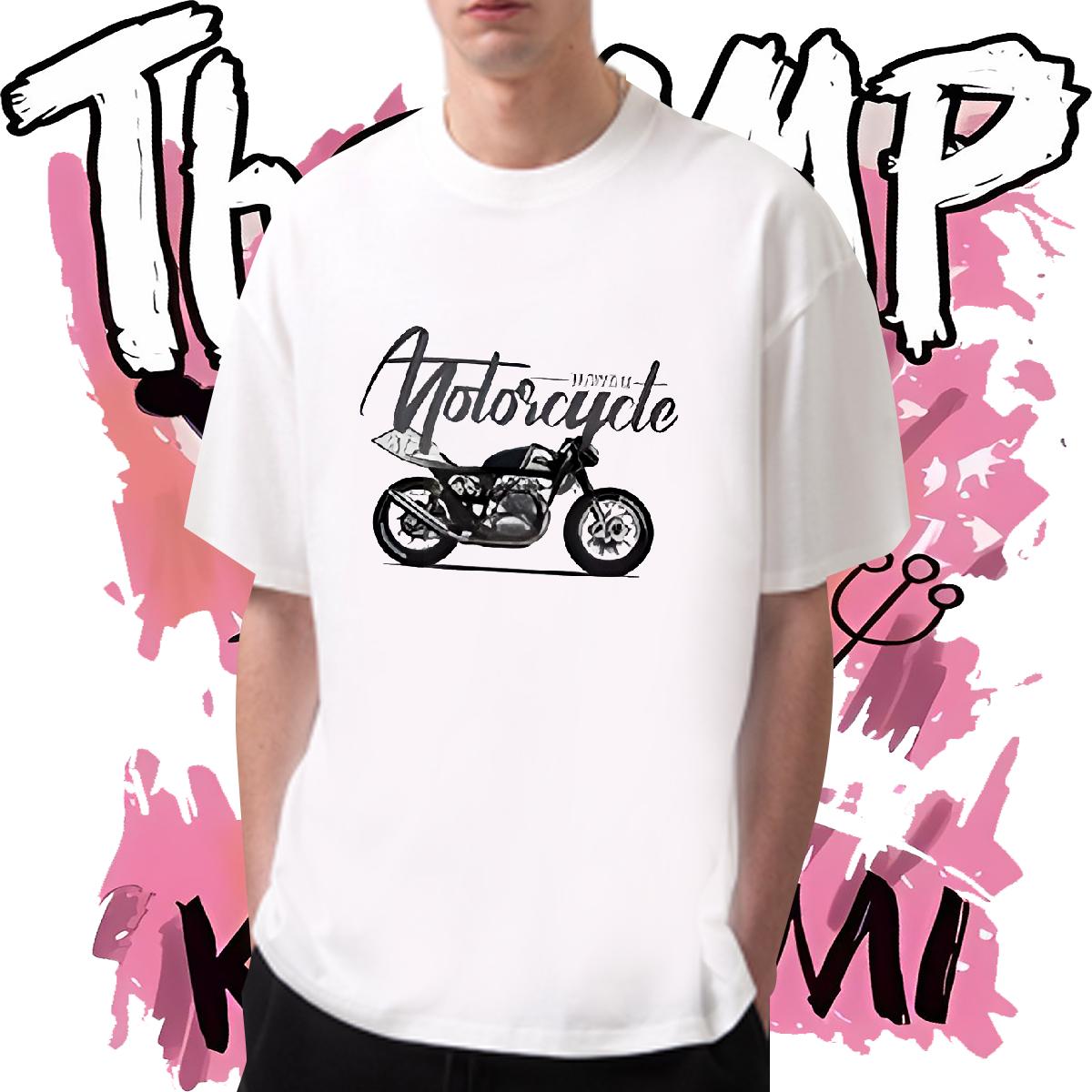 Wholesale Man T Shirts Short Sleeve Cotton O-Neck Beach Men Tops Tees Black White New Arrival Top Tees
