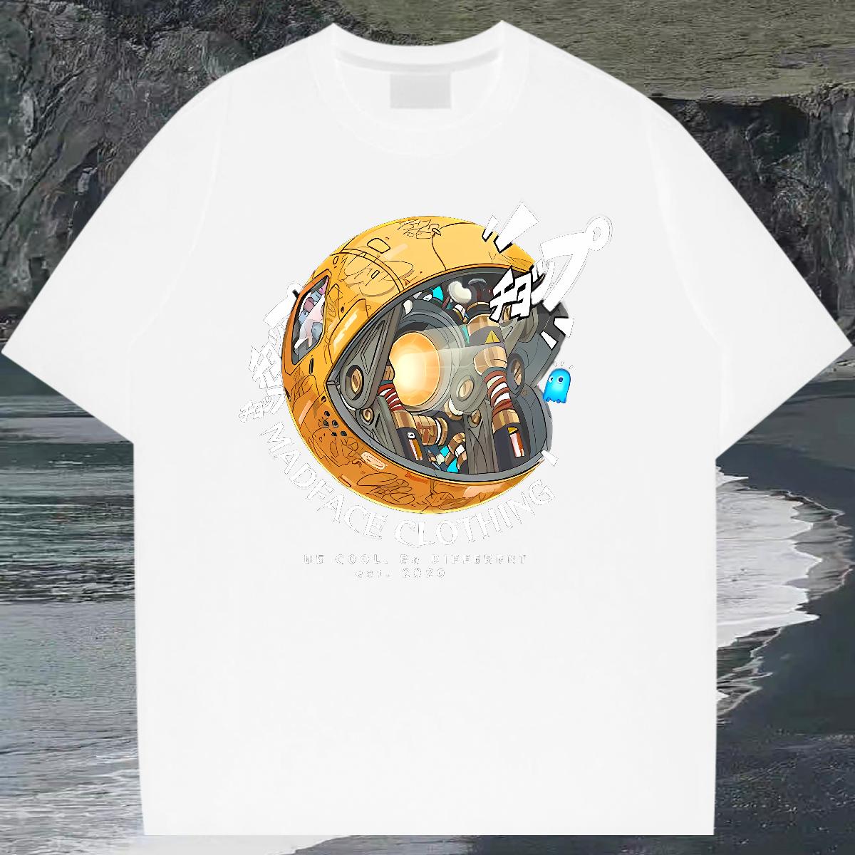 Designer Man T Shirts Round Neck Short Sleeve Street Wear Mens Tshirts DIY Anime New Designer Clothes