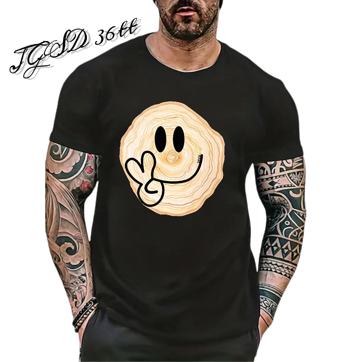 DIY Man T Shirts Customized Print Tshirts Outdoor Crew Neck Cotton Breathable Wholesale Tops