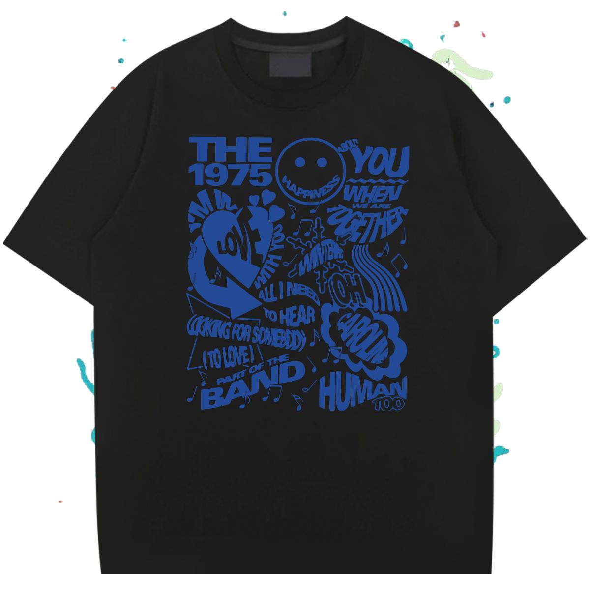 Popular T-Shirts for Men Casual Beach Breathable Crew Neck Mens Tshirts 2024 Summer Cartoon Printing S-3XL Clothes