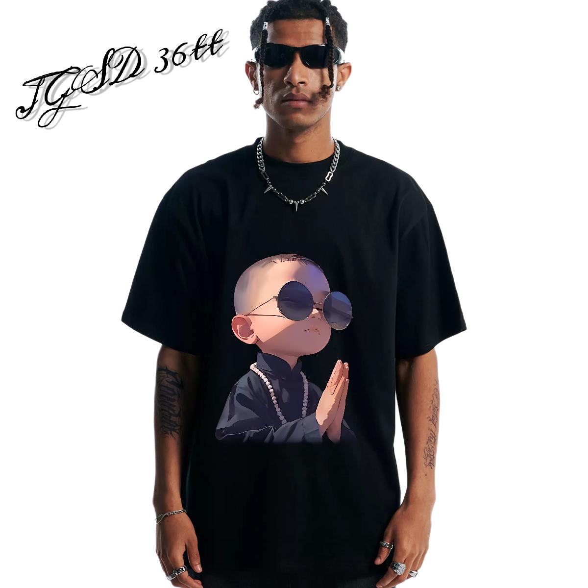 2024 DIY Man T Shirts Custom Printed Mens Tshirts Casual Daily Wear Cotton Breathable Cool Tee Shirt