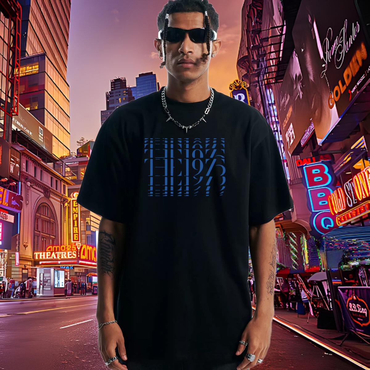 5A T shirt Anime Printing Street Breathable Short Sleeve Men Tops Tees New Cartoon Print Polos