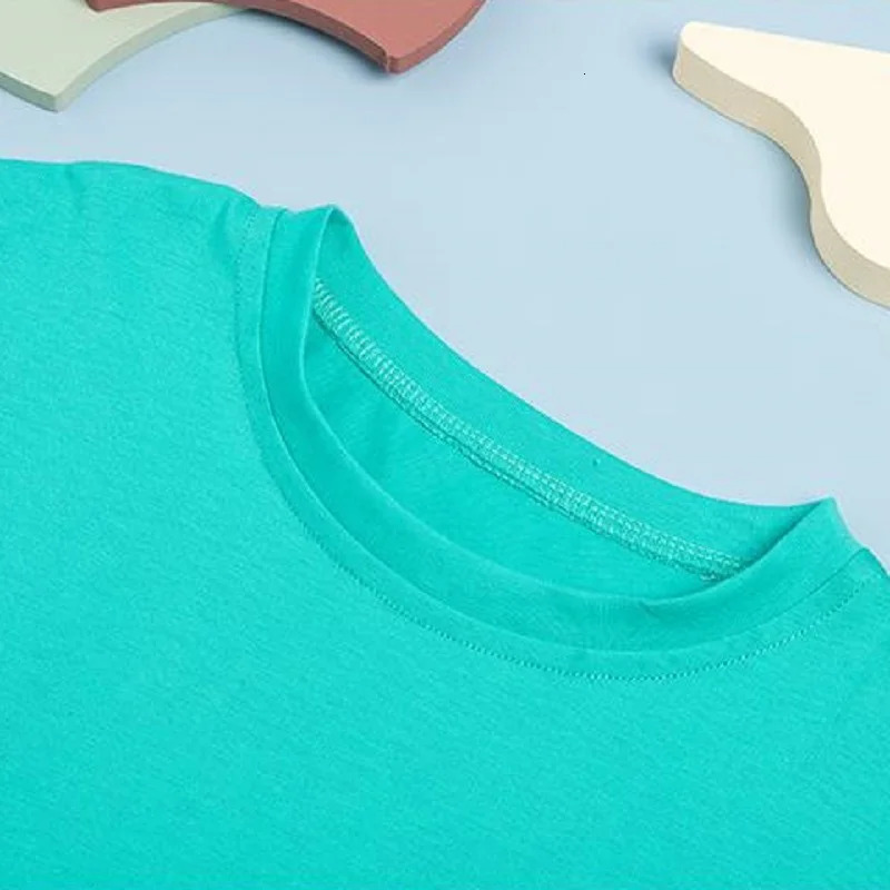 Summer Teenage Boy Girls Clothes Set Children Tshirts and Plaid Pants 2 Pieces Suit Kid Short Sleeve O Neck Top Bottom Tracksuit 240531