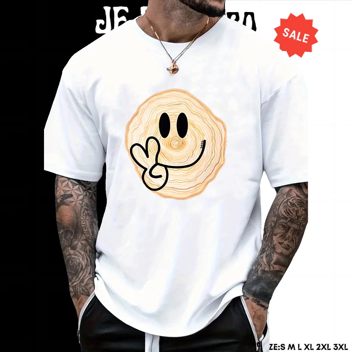 Classic Casual Man T Shirts Custom Cartoon Tshirts Street 180g Cotton Designer Tees Shirts