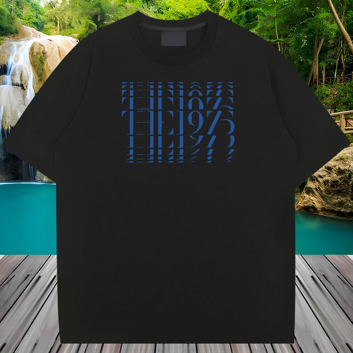 Classic Mens T Shirts Casual Beach Breathable Short Sleeve Tshirts Casual New Custom Print Plus Size Tops Tees