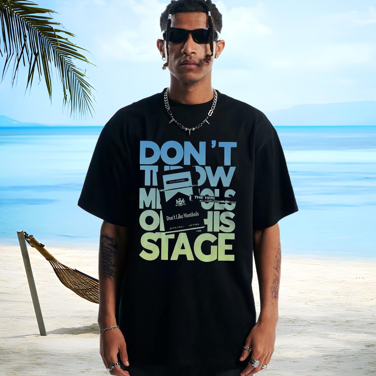 Comfortable T-Shirts Breathable Short Sleeve Home Outdoor Men Clothes T-Shirt DIY Printed Fashion Designer Tshirts