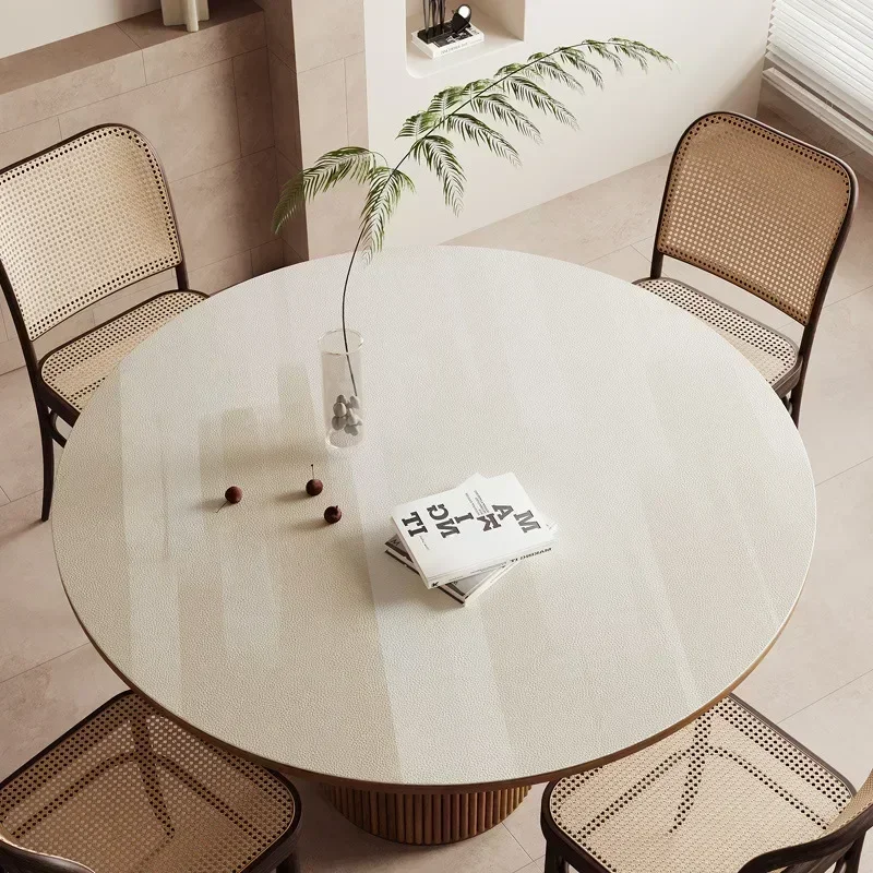 Serviette Table Mantel Bordado Fitted Tablecloth Redondo T6KX01