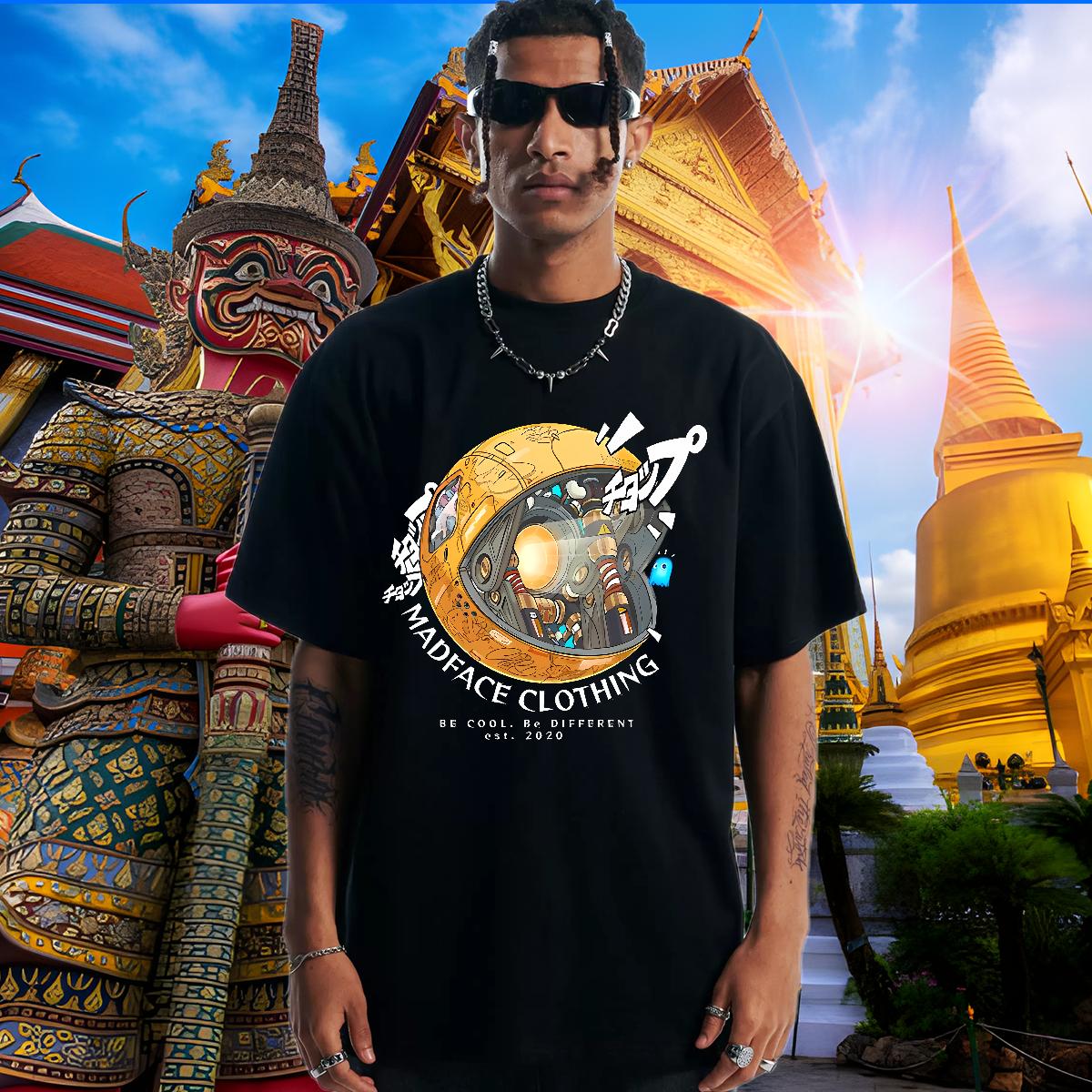 Brand T-Shirts for Men Custom Printed Men Tees Daily Wear Crew Neck Cotton Soft Top Tees