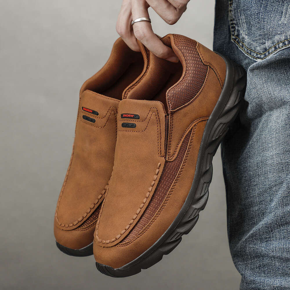 Ddmysports Light Loafers Slip On Casual Shoes For Men Comfortable Walking Male Outdoor Iking Sneakers Driving Footwear New OUTDOOR