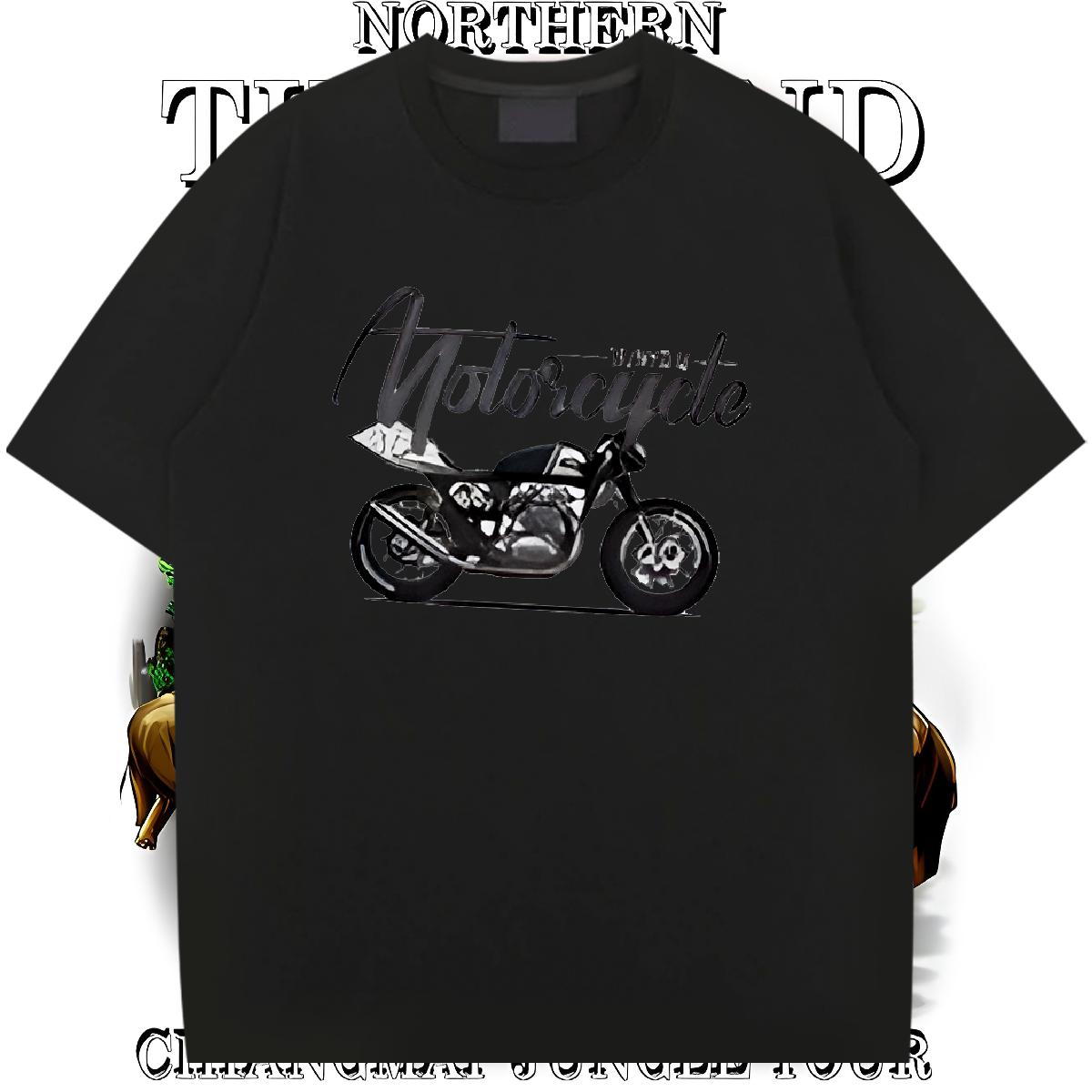Fashion New T-Shirts Anime Print Street Wear Tshirts Breathable Short Sleeve Classic Tshirts
