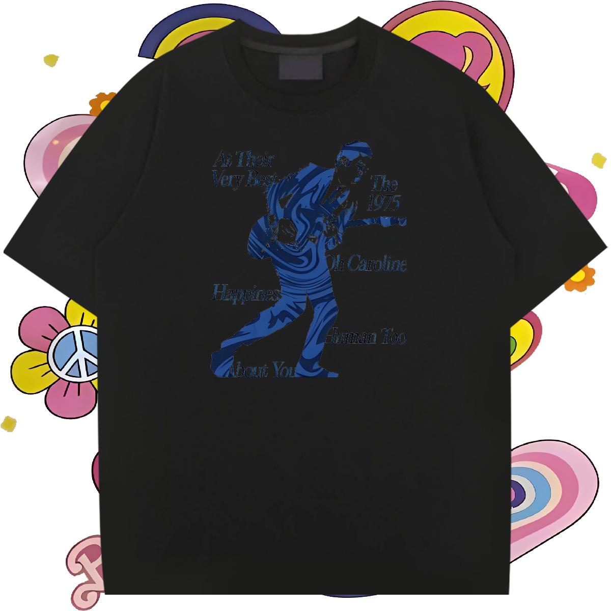 Brand T Shirts Men Custom Cartoon Men Clothes T-Shirt Anime Printing Street Cotton O Neck Short Sleeves Cool Tee Shirt