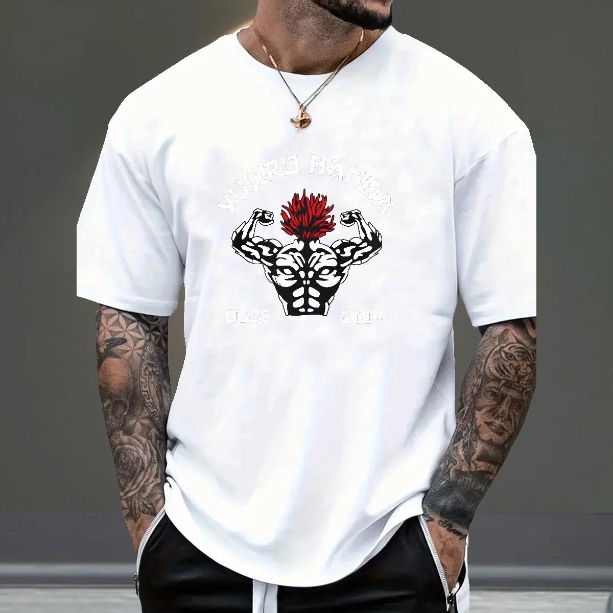 Cool Design T Shirt For Man Casual Beach Crew Neck Cotton Breathable Men Tees Fashion New Custom Tee Shirt