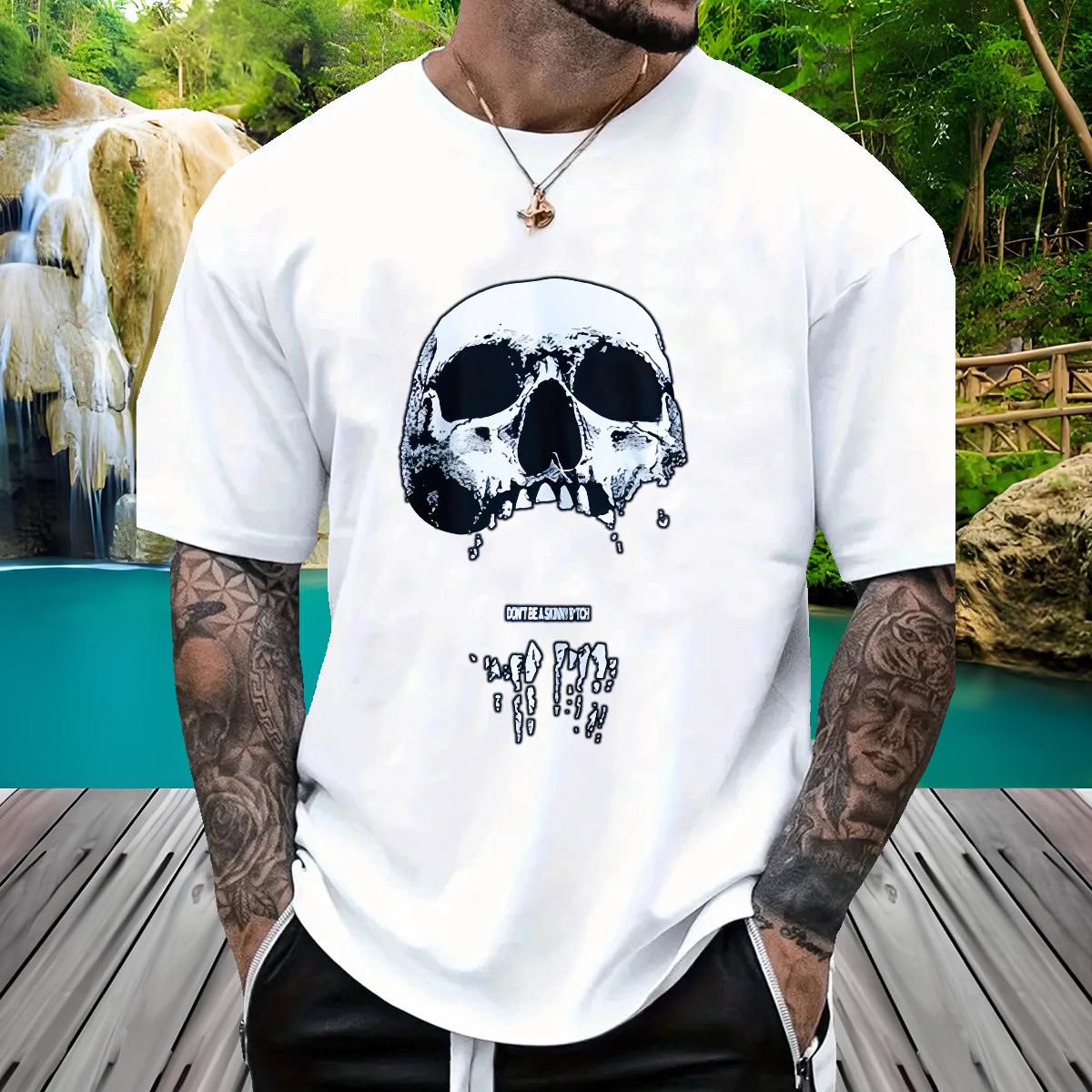 Unisex T-Shirts Street wear Hip Hop Cotton Breathable Soft Tshirt for Man Woman DIY Customized White Plus Size Tshirts