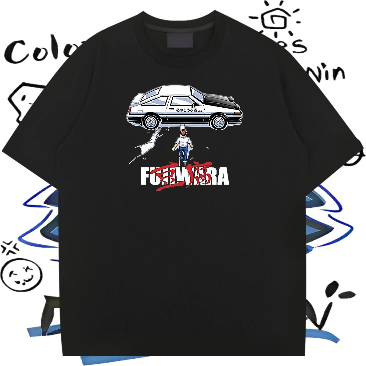 DIY Customized Man T Shirts DIY Anime Men Tees Hip Hop Street 180g Cotton Unisex Tshirts