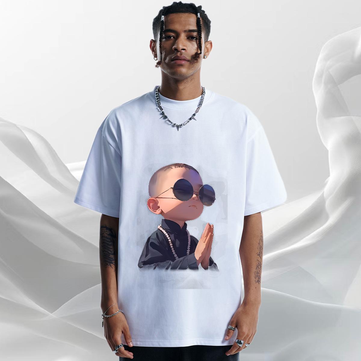 Comfortable T Shirt For Man Hip Hop Crew Neck Cotton Couples T Shirts 2024 New Customized Top Tees