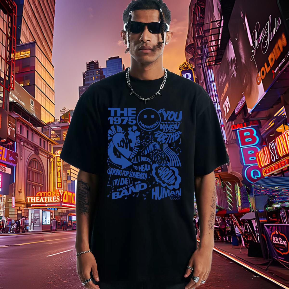 Loose Mens T Shirts Casual Beach Cotton Breathable Soft Couples T Shirts New Designer DIY Tops