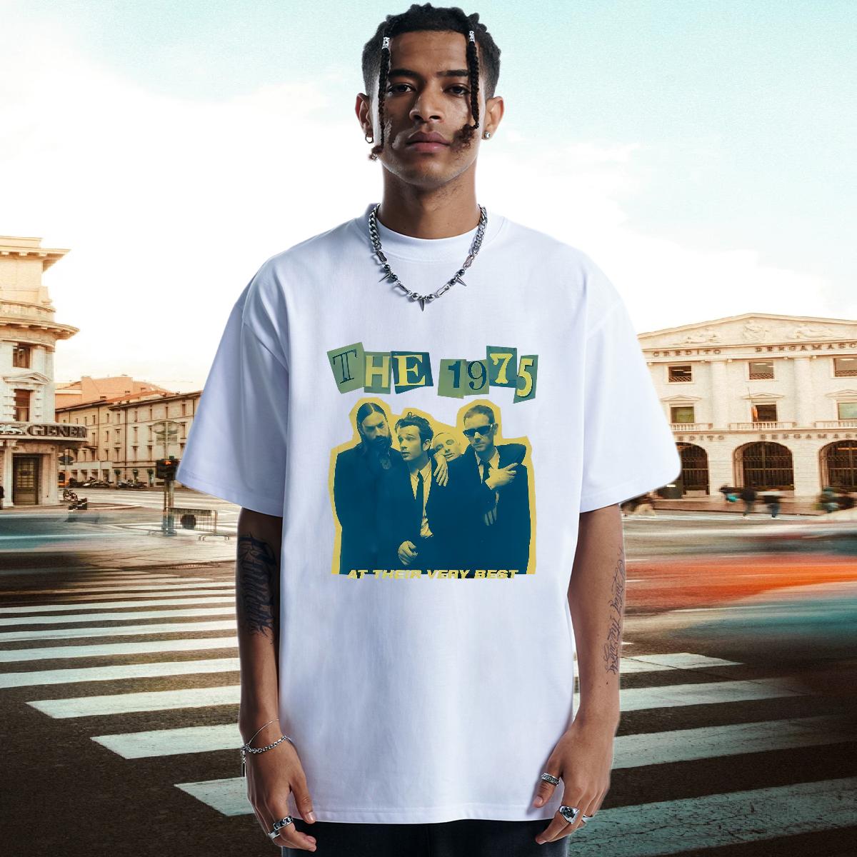 New Designer T shirt Cartoon Printing S-3XL Tshirt for Man Woman Sport Breathable Crew Neck Cotton Wholesale Tops