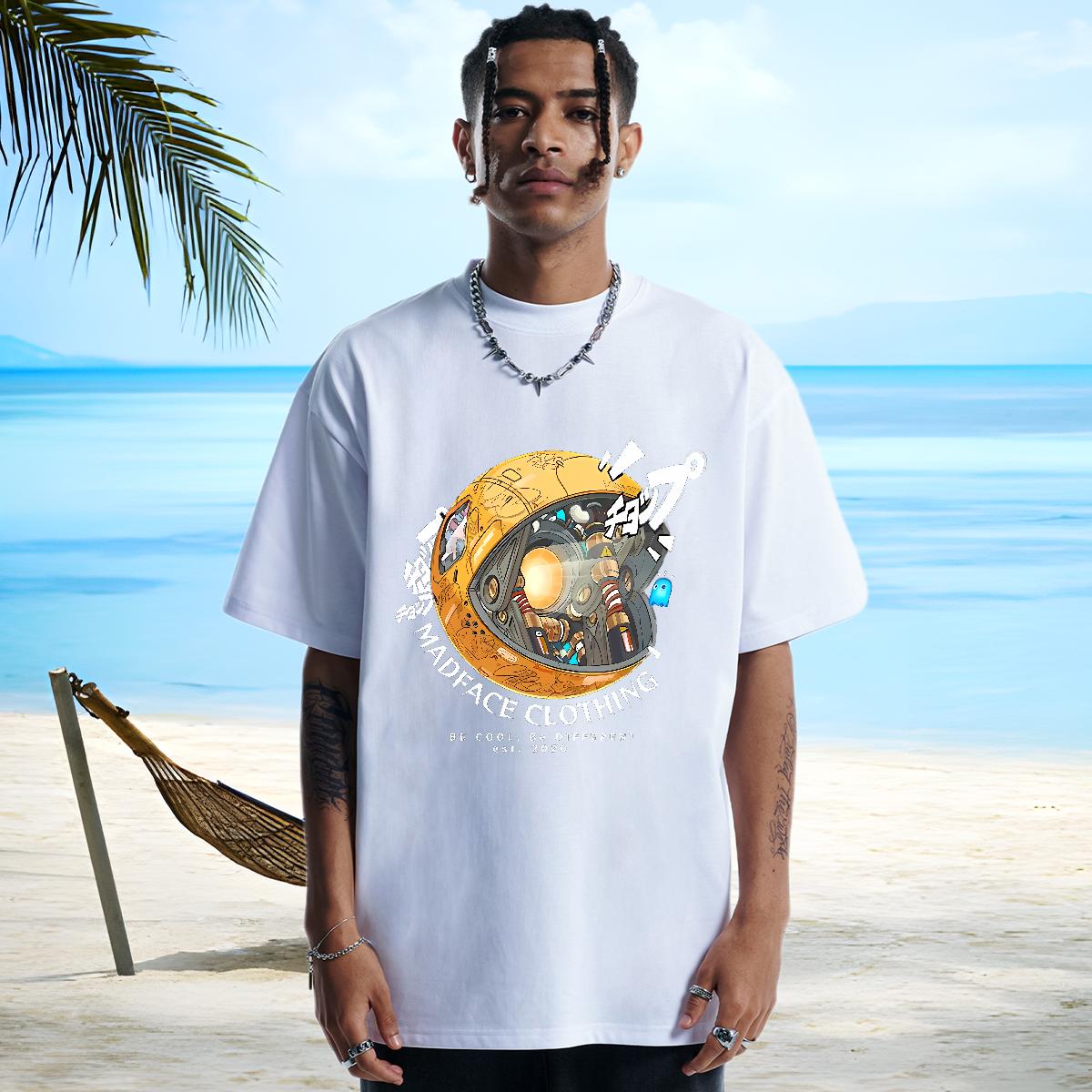 Brand T shirt Breathable Short Sleeve Daily Wear Men Tshirts Custom Printing Fashion Casual Tees