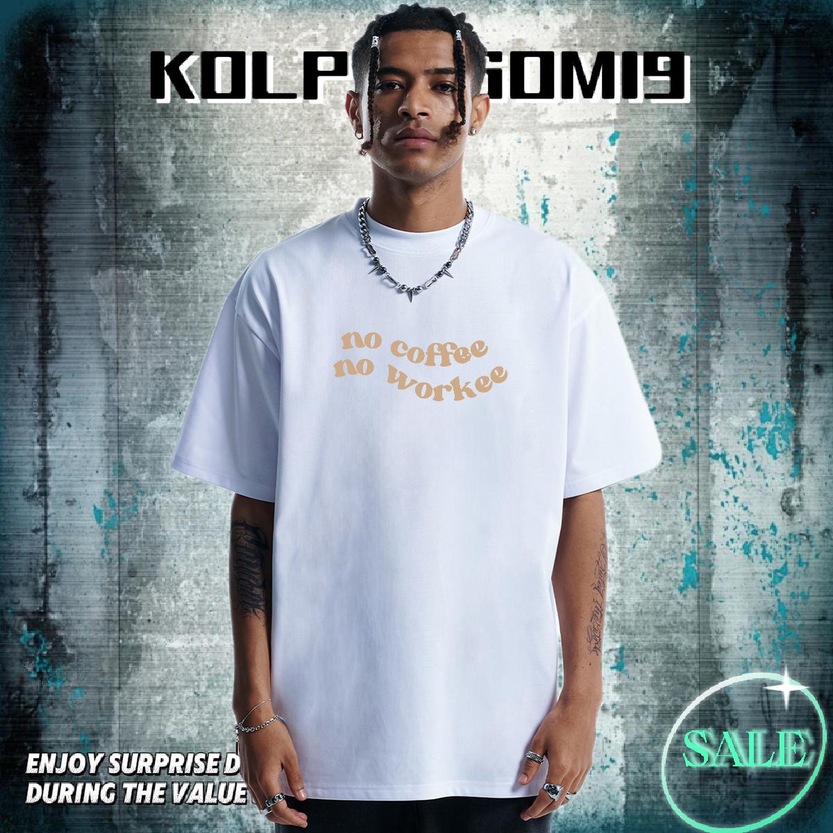 Fashion T Shirts Men DIY Printed Men Tops Tees Beach Crew Neck Cotton Cool Tees